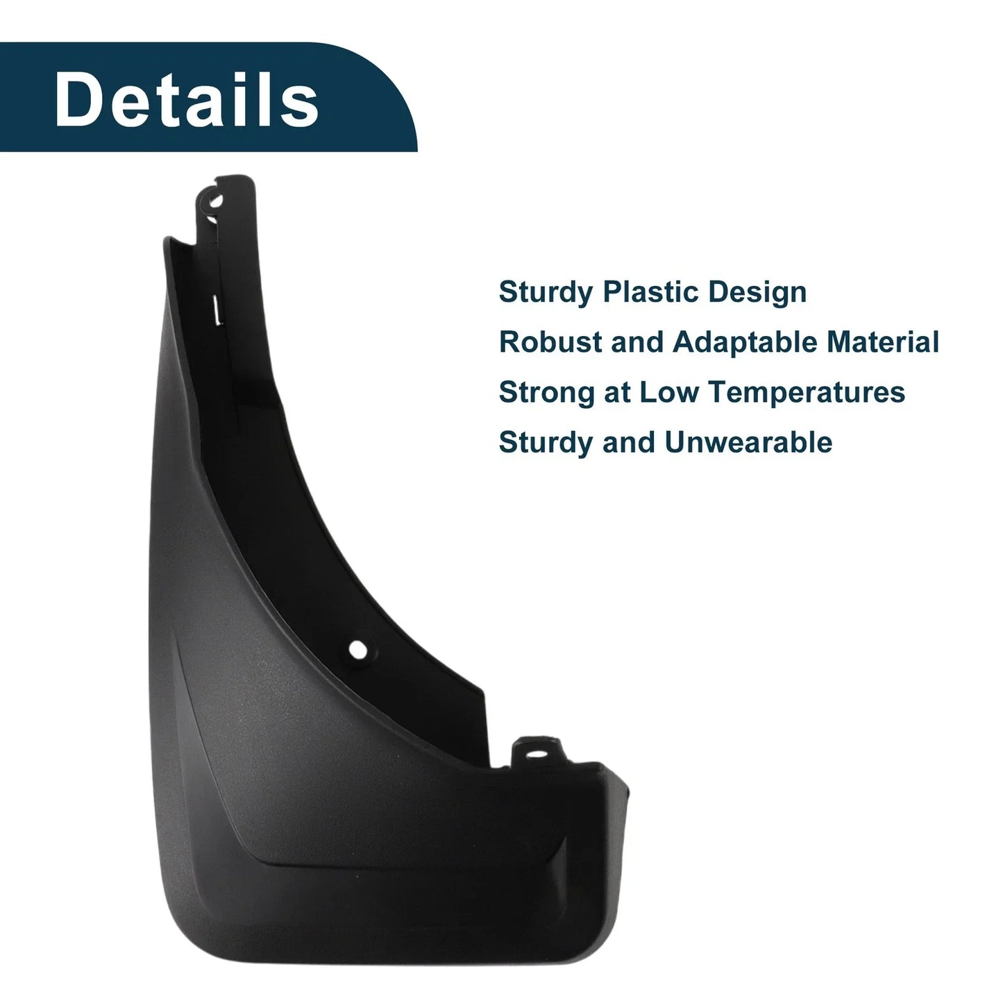 Mud Flaps Splash Guards 1 Set for Mercedes Benz GLE (2016-2023)