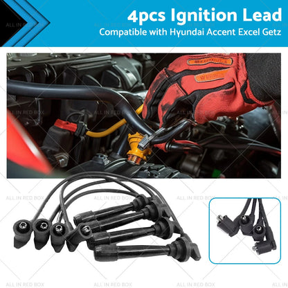 Ignition Leads for Hyundai Getz, Accent, Excel, Kia (2002-2011)