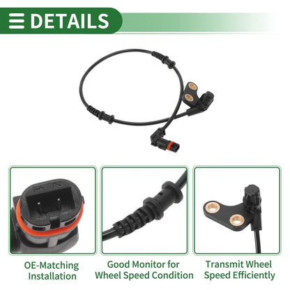ABS Wheel Speed Sensor for Mercedes-Benz SLK200 (2003-2004)