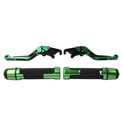 Green Extendable Brake Clutch Levers for Honda CBR125R CBR150R (2004-2023)