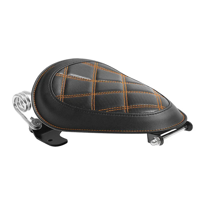 Driver Seat w/ Spring Bracket for Harley Dyna Low Rider, Wide Glide (2007-2017)