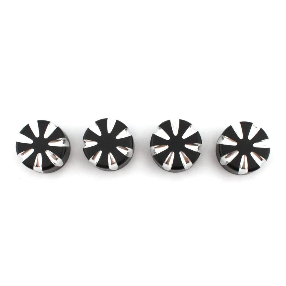 4 Pcs Aluminum Head Bolt Cover Caps for T120 Thruxton Scrambler (2016-2023)