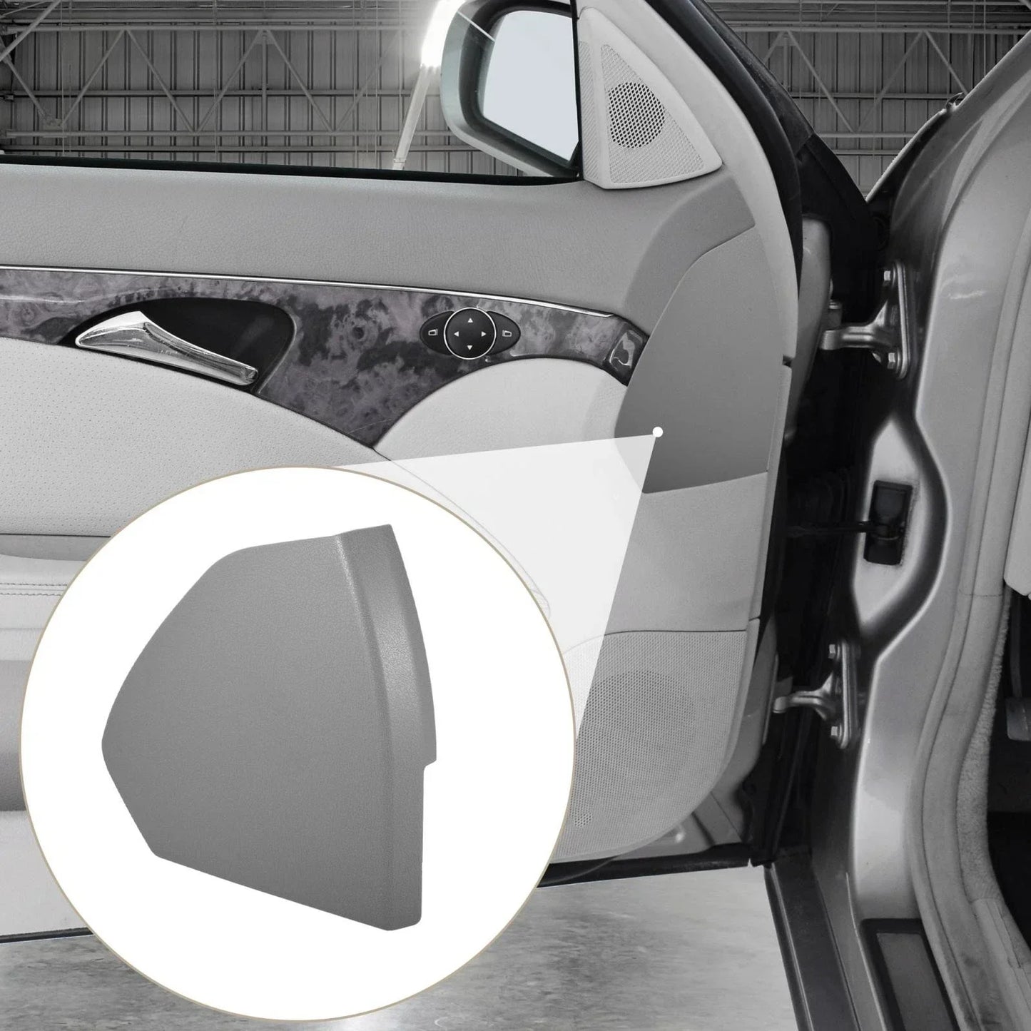 Front Left Door Cover Trim Panel for Mercedes Benz E-Class W211 (2003-2009)