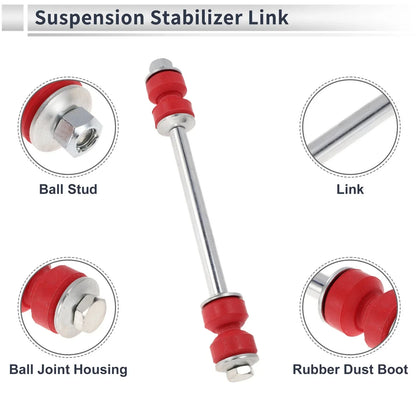 Front Stabilizer Bar Link with 2 x Bushings for Dodge Ram 1500