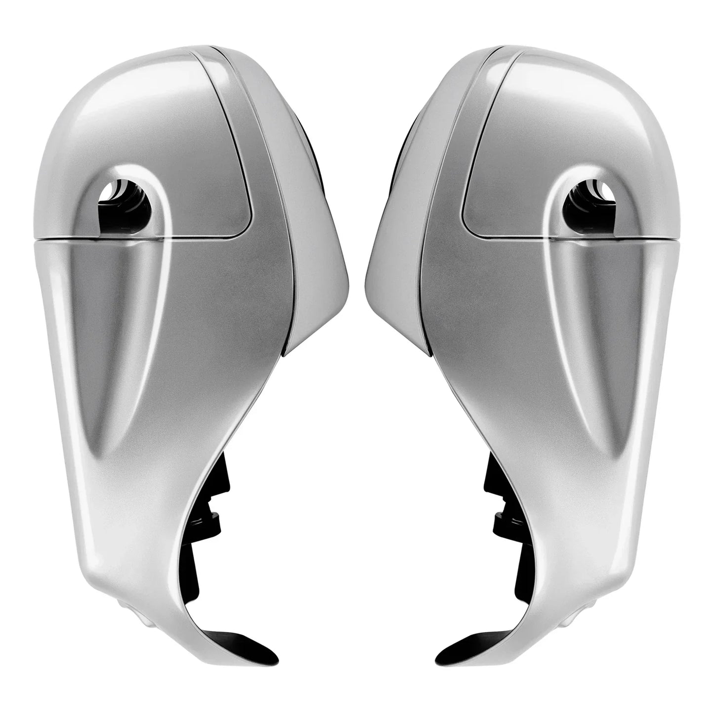 Lower Vented Fairings for Harley Street Glide (2014-2023) Silver Pearl