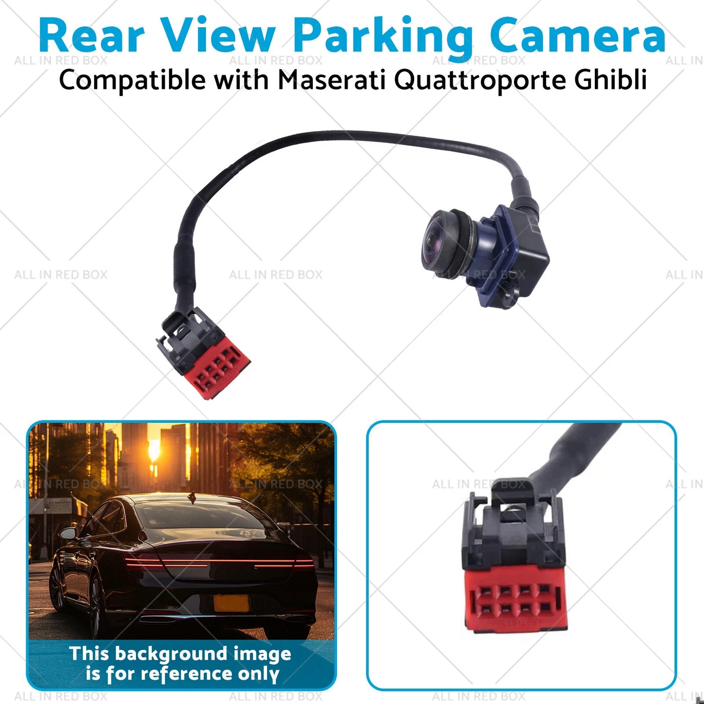Rear Parking Camera for Maserati Quattroporte, Ghibli (2013-2016)
