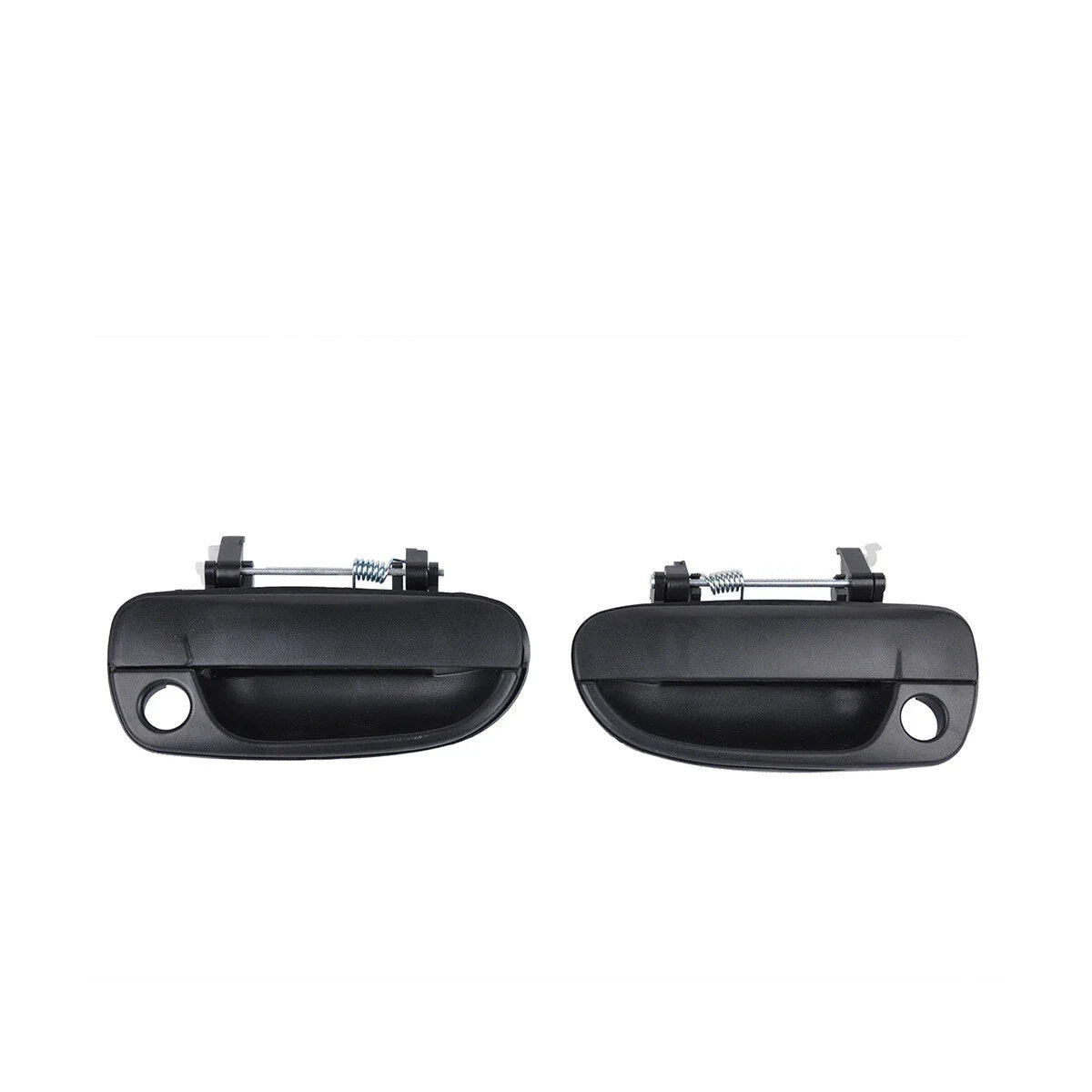 Outer Door Handle Pair Black for Hyundai Accent (2000-2006)