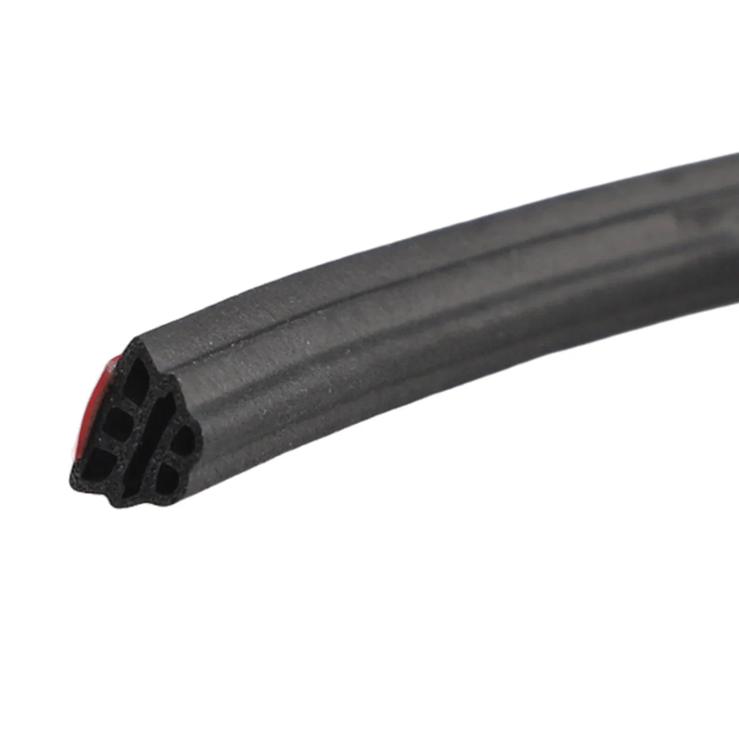 3-Layer Rubber Sound Insulation 1pc Car Door Seal Strips