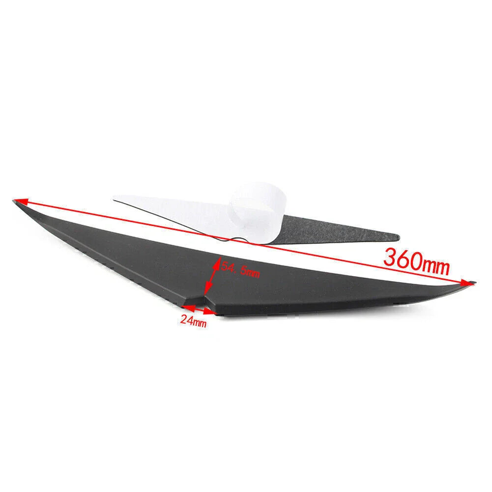 ABS Headlamp Eyebrow Trim for Harley Road Glide FLTRX FLTRU (2015-2023)