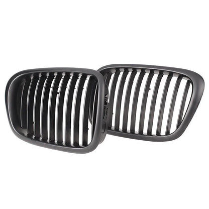 Bumper Grill Mesh Grille for BMW E39 525 528 530 535 M5 (2000-2003) Black