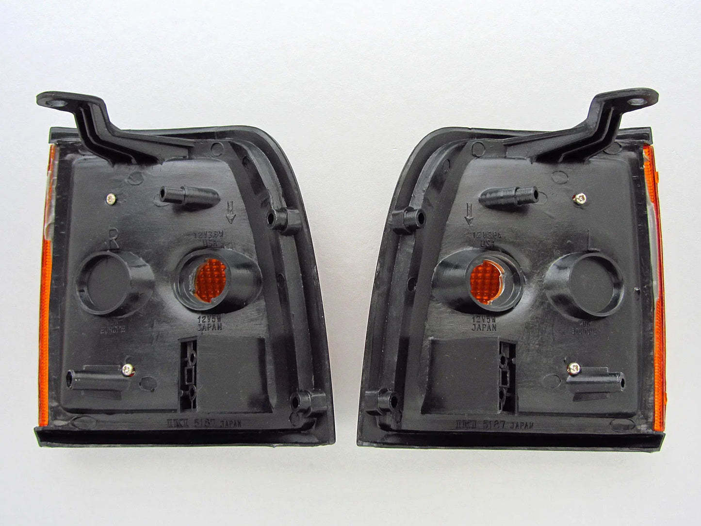 Isuzu TF TFR Holden Rodeo Corner Lights - Black Orange (1997-2003)