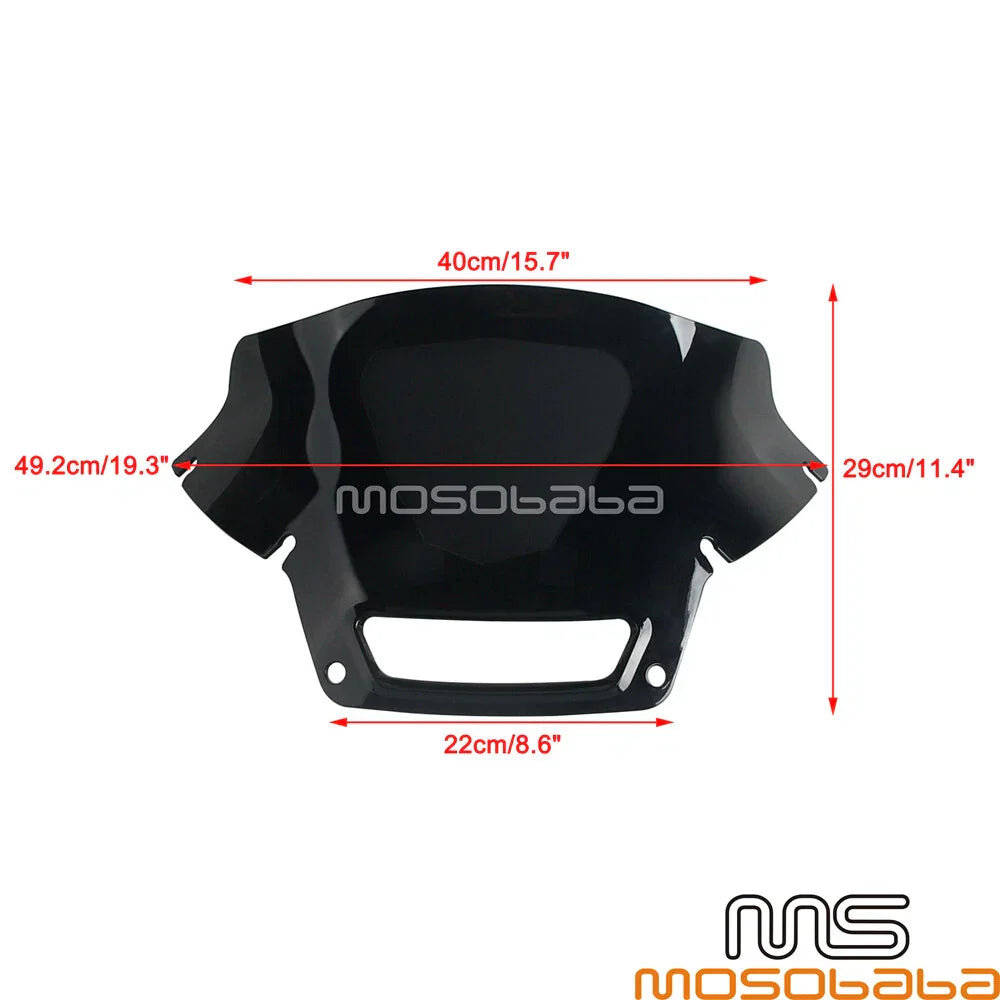 7" Windshield Protector Cover for Harley Softail Low Rider ST/El Diablo (2022-2023)