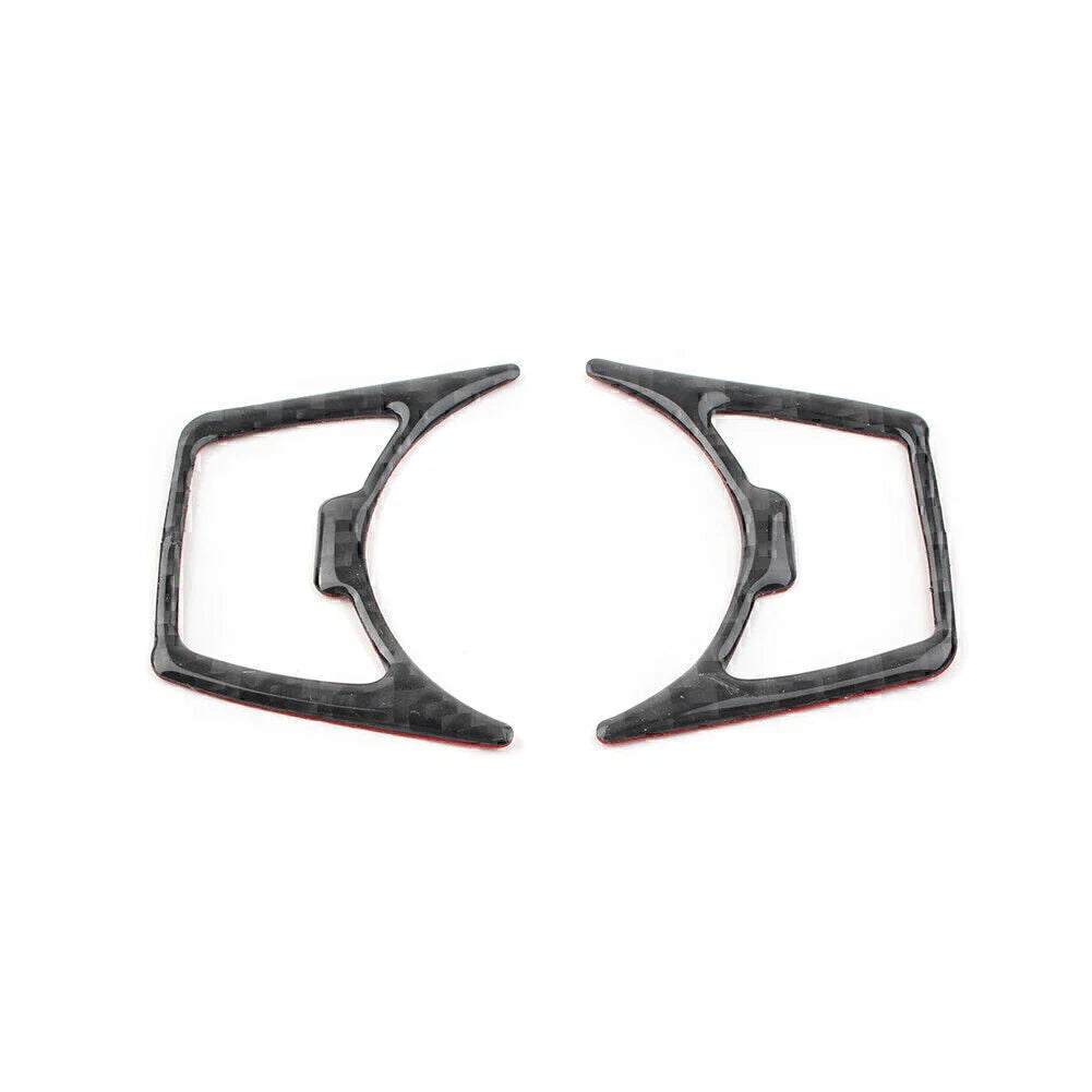 Carbon Fiber Headlight Switch Cover Trim for Ford Mustang (2015-2019)