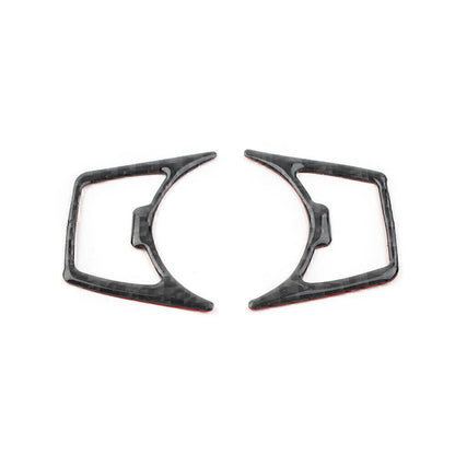 Carbon Fiber Headlight Switch Cover Trim for Ford Mustang (2015-2019)