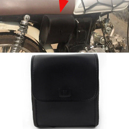 Black Motorcycle Saddle Tool Bag Storage for Universal Fit