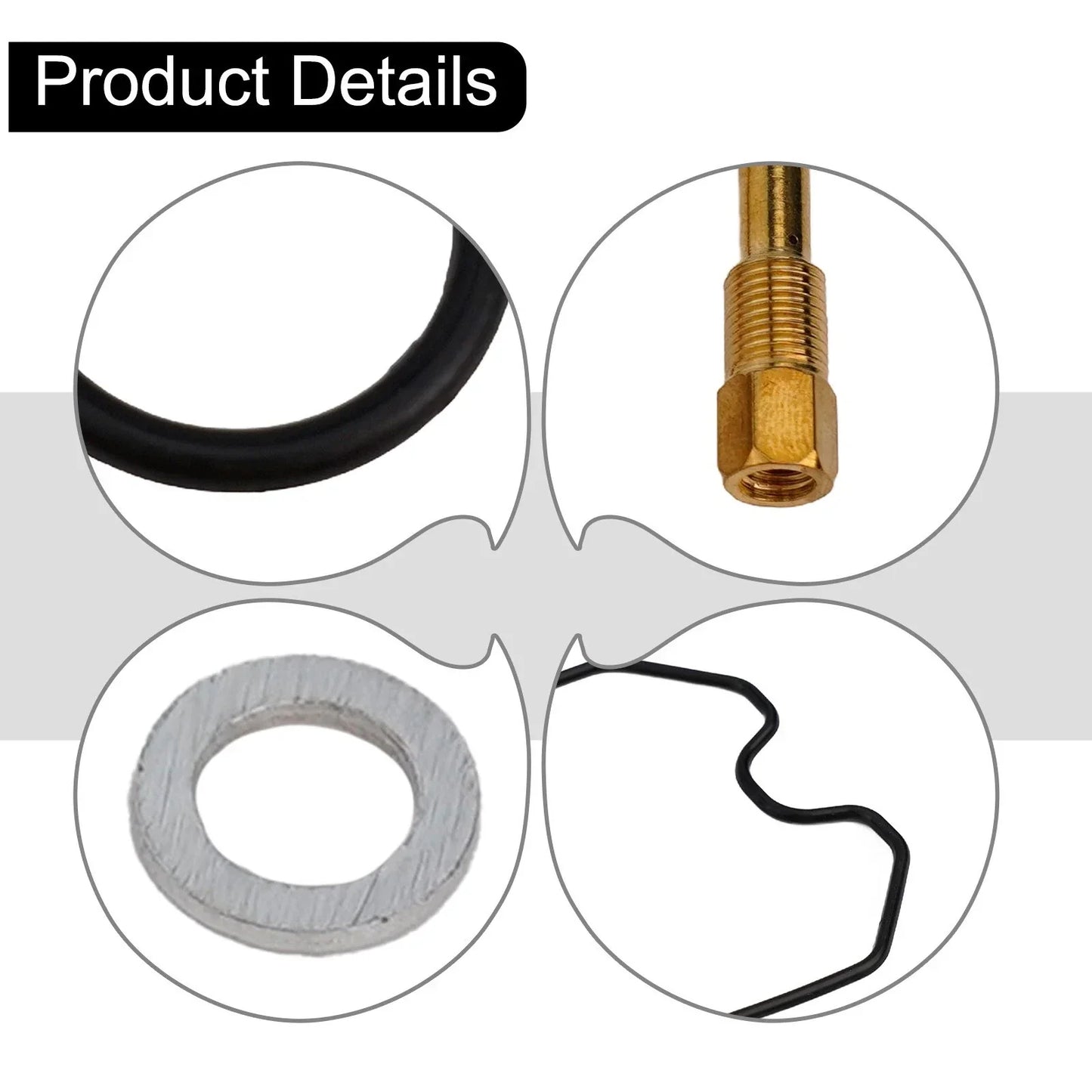 Carburetor Rebuild Kit for Motorcycle Plug and Play—Reliable Materials