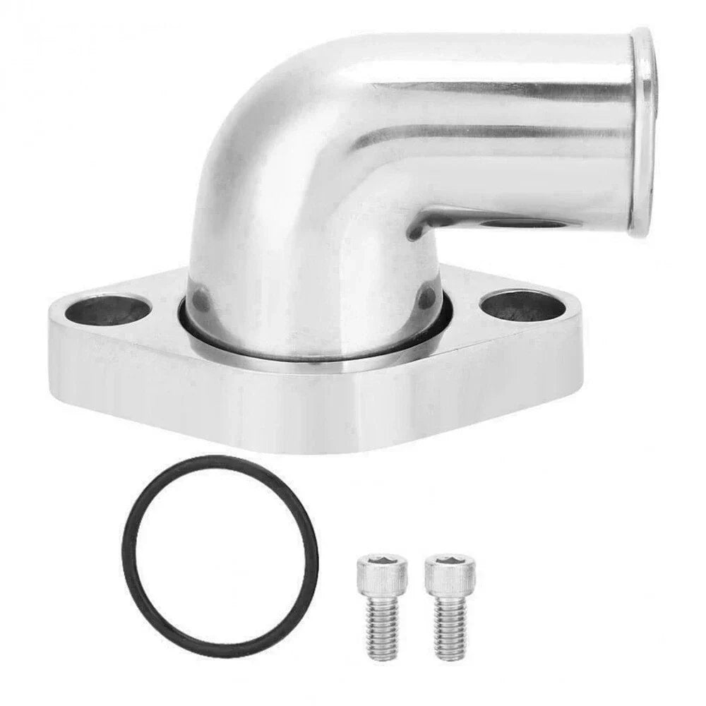 90 Degree Swivel Water Neck Thermostat Housing for Chevy SBC CBC 327 350 396 454 (1967-1995)