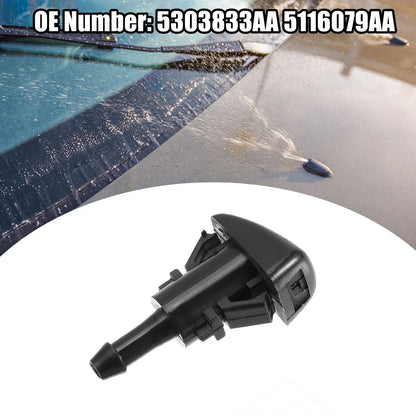 4 x Car Windshield Washer Nozzles for Dodge Ram (2009-2015)