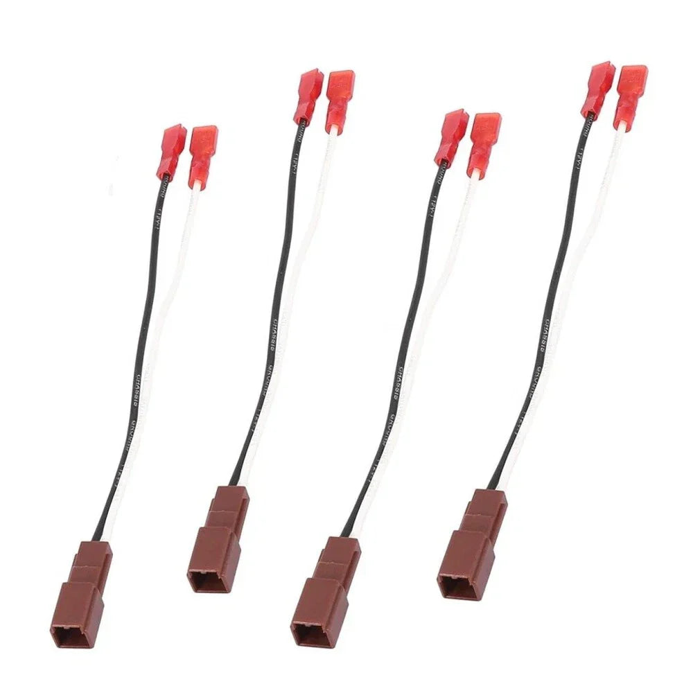 4 x Car Speaker Harness Wire Adaptor for Nissan Xterra Pathfinder (2000-2015)