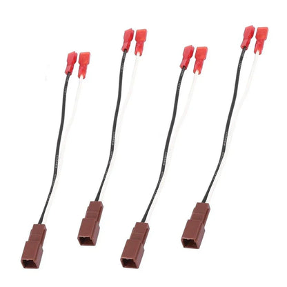 4 x Car Speaker Harness Wire Adaptor for Nissan Xterra Pathfinder (2000-2015)