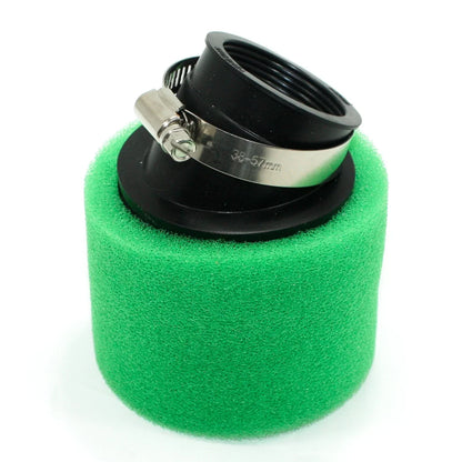 45mm Bent Angled Foam Air Filter Pod for PIT PRO Trai Quad Dirt Bike ATV