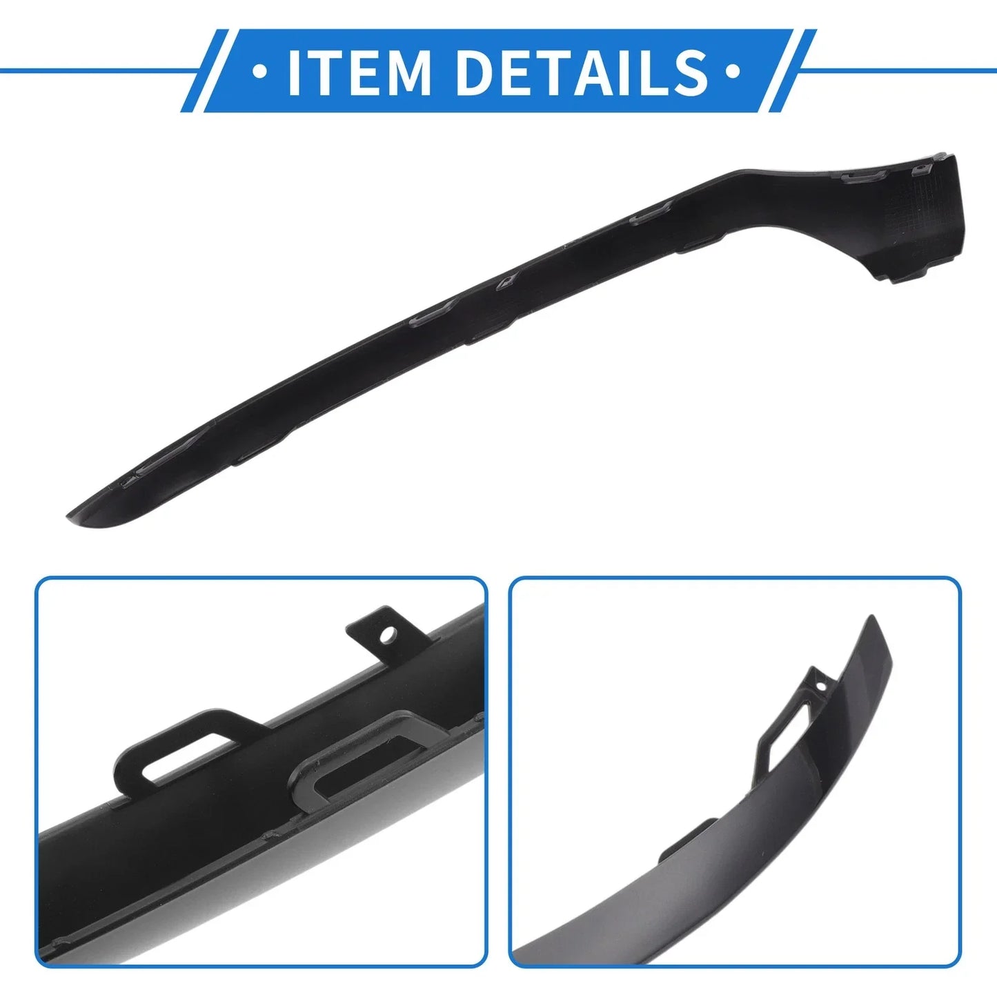 Front Right Bumper Grille Trim for Mercedes-Benz W205 (2015-2018)