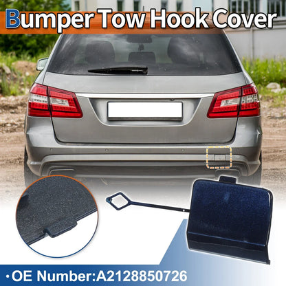 Rear Bumper Tow Hook Cover for Mercedes-Benz W212 E200 (2010-2016) Blue