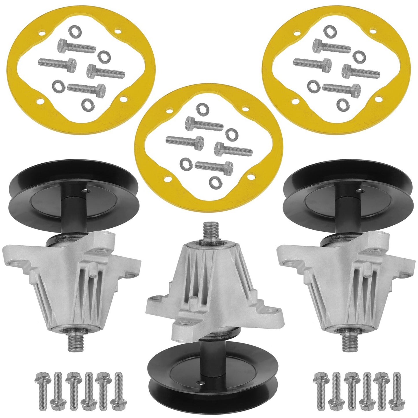3 Spindle Assembly with Deck Ring for MTD Cub Cadet (2005–2015)