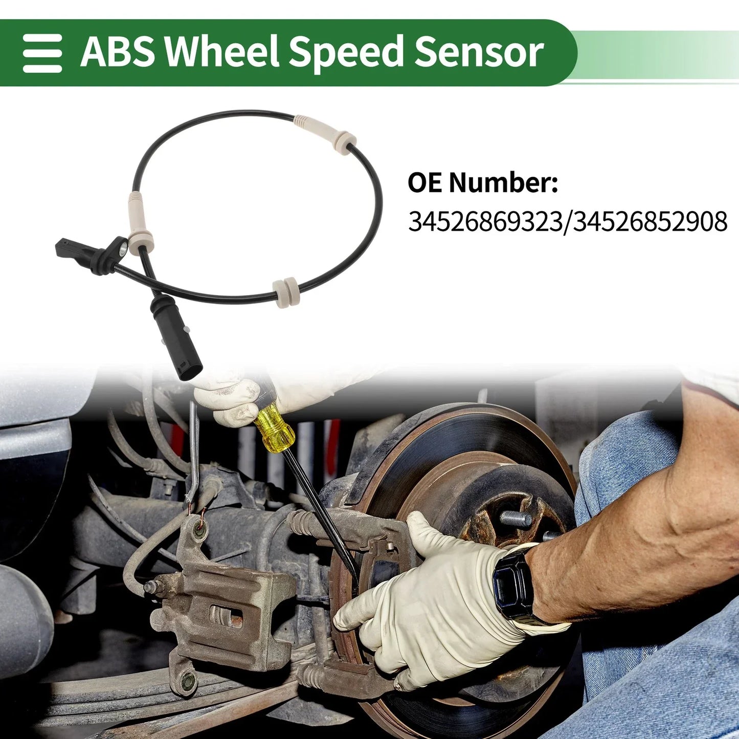 ABS Wheel Speed Sensor for BMW 3 Series F34 (2013 - 2020)
