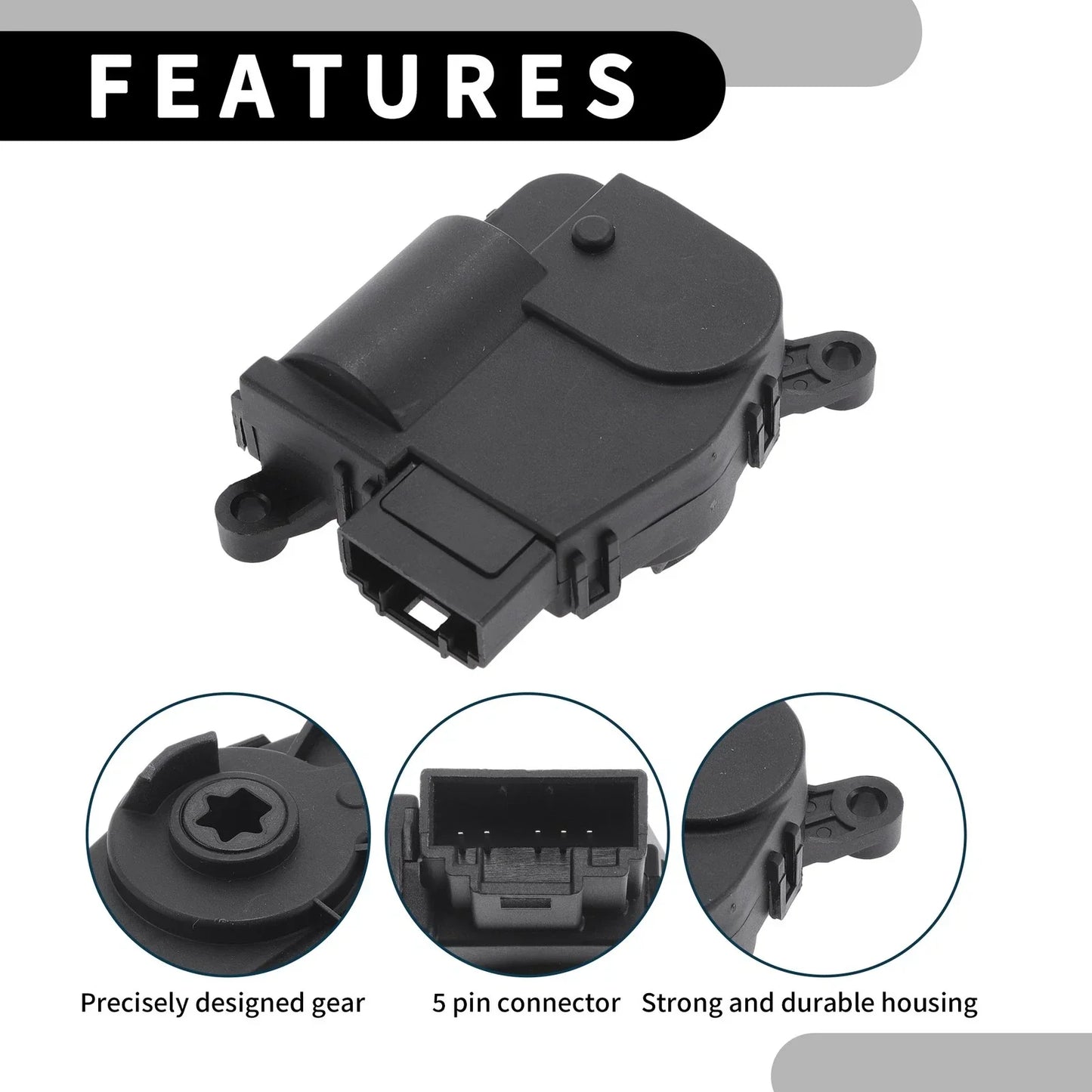 HVAC Heater Blend Door Control Actuator for Dodge Dart (2012-2016)