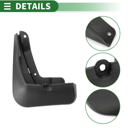 Mud Flaps Splash Guards 2 x Front & Rear for Honda Inspire (2023-2024)