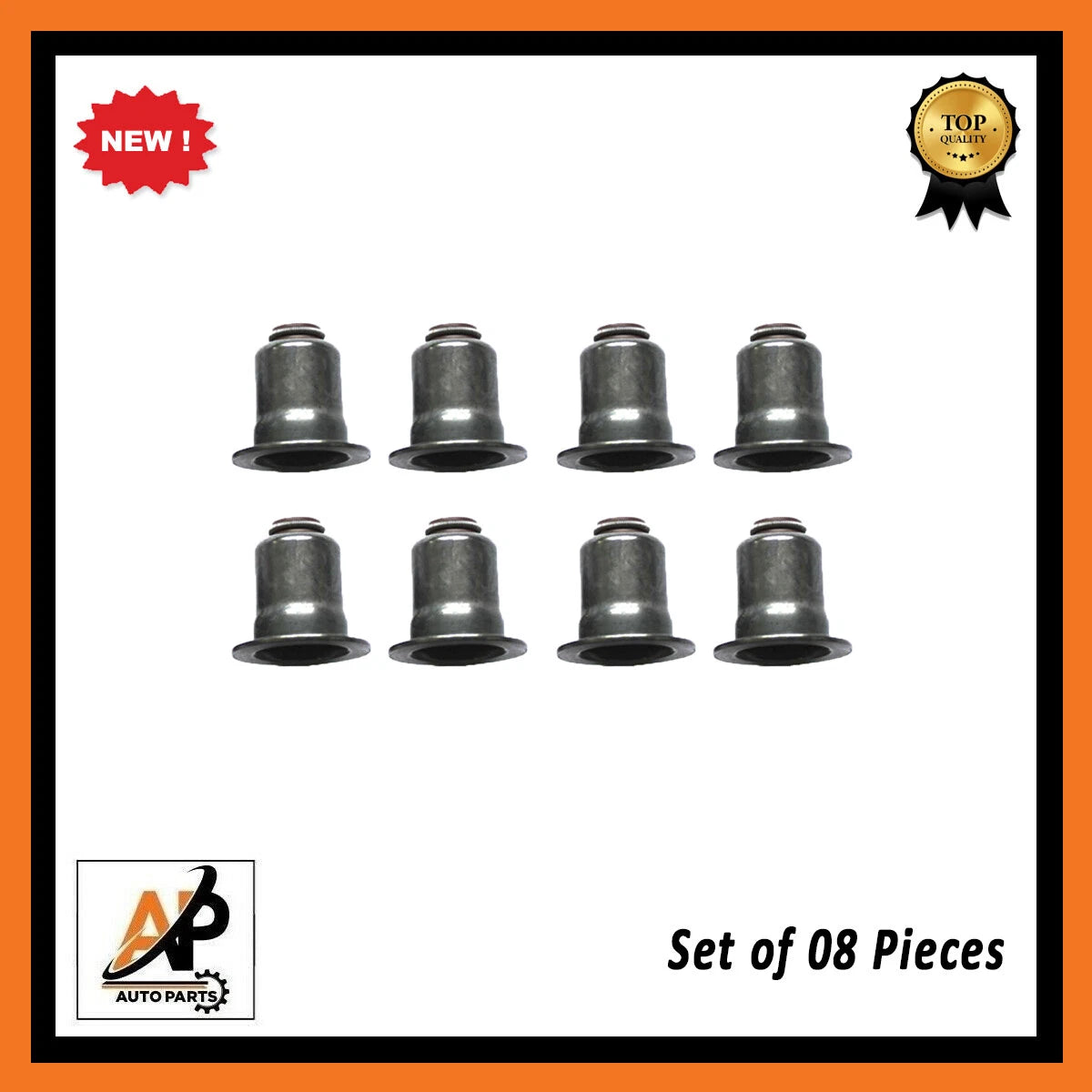 Exhaust Valve Stem Seals Replacement Set for BMW MINI 8PC (2007–2021)