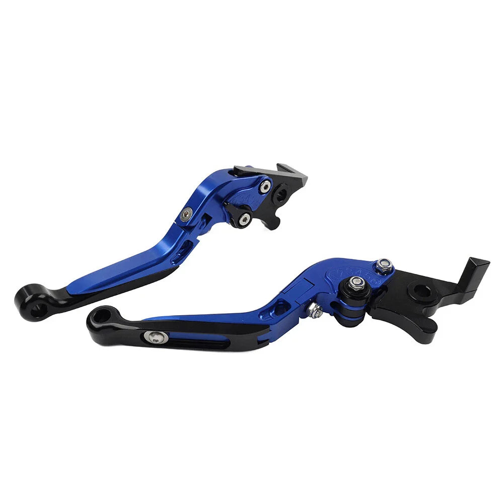 CNC Blue Extendable Brake Clutch Levers for Honda VFR1200F (2010-2014)