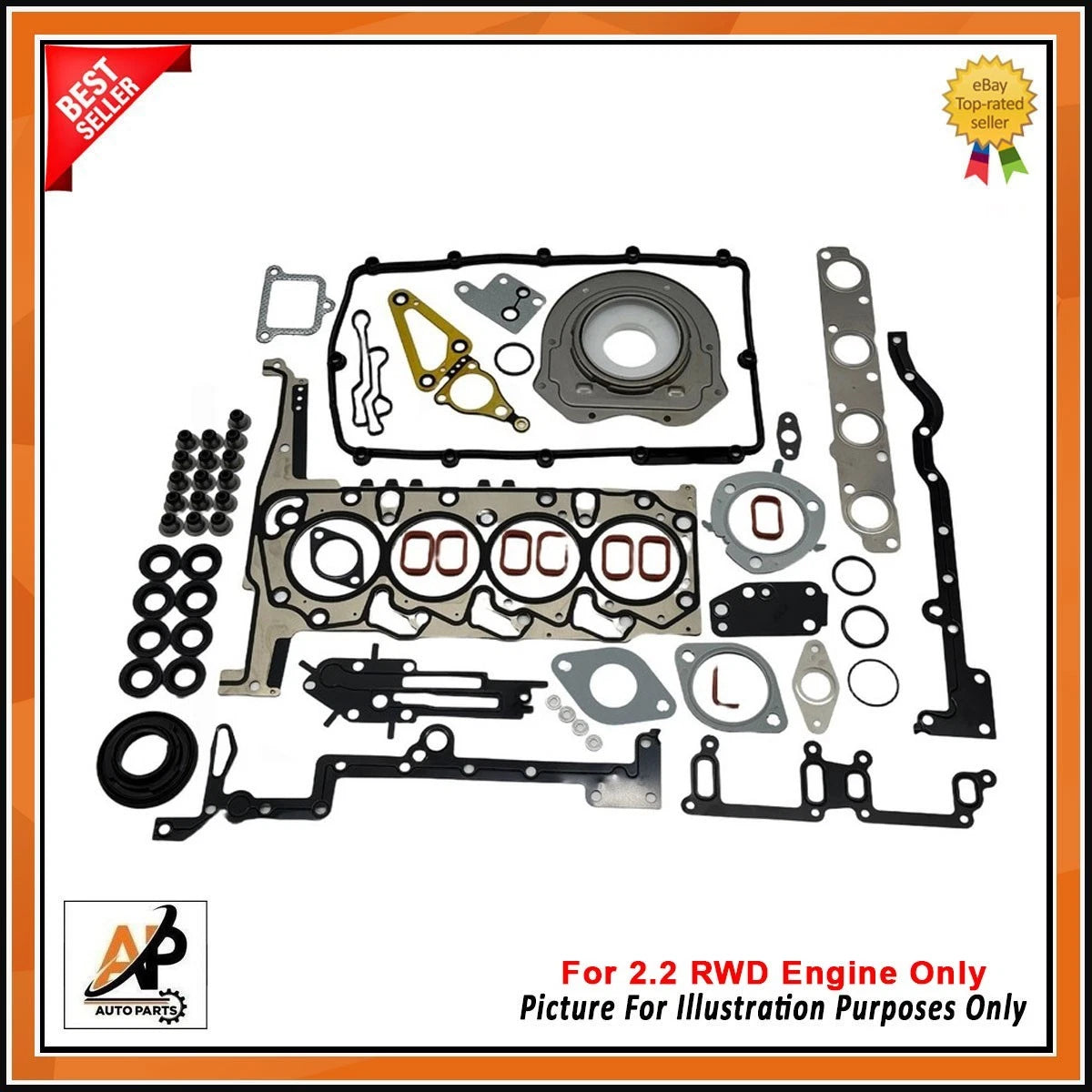 Engine Gasket Set Replacement for Ford Transit Ranger 2.2 TDCI (2006–2016)
