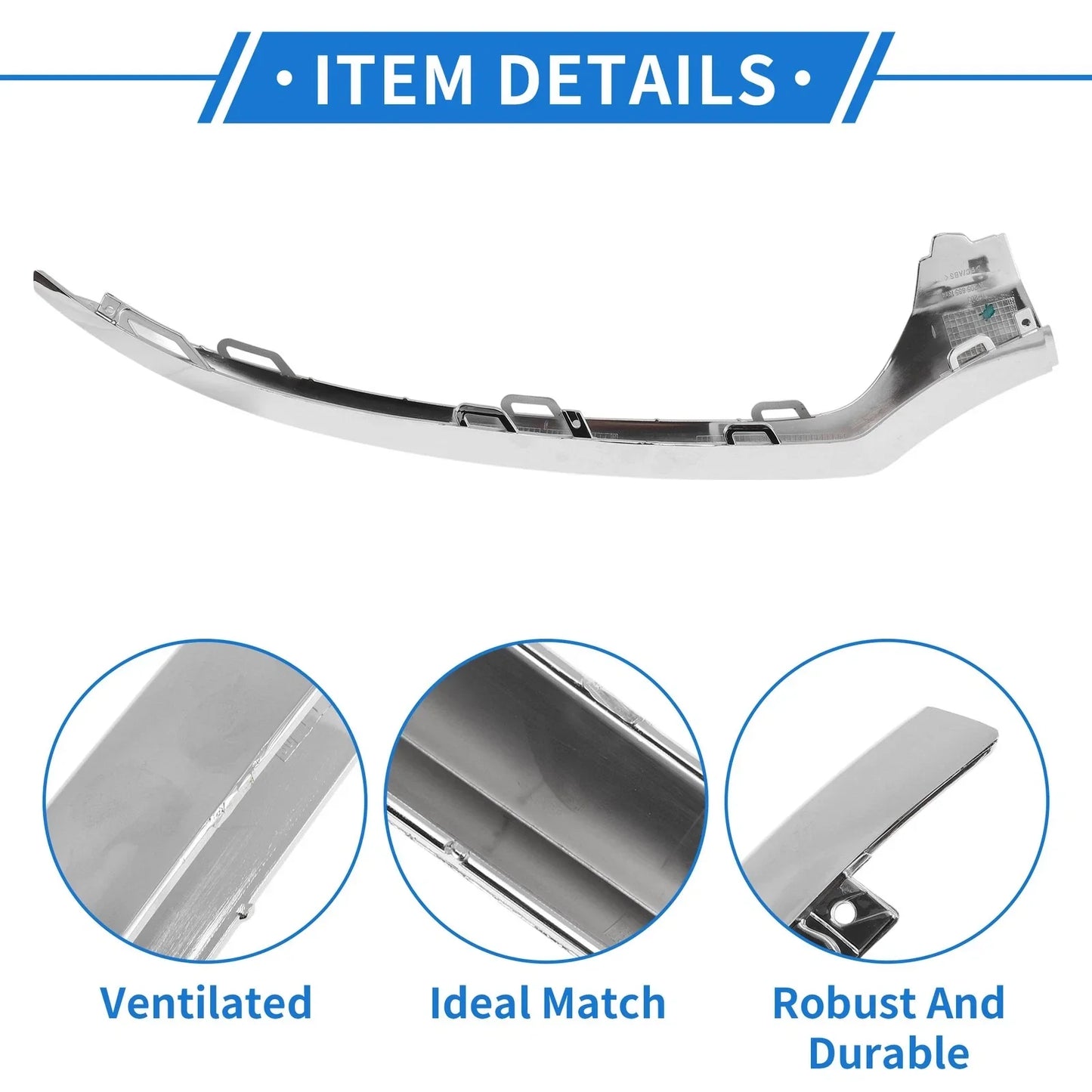 Bumper Grille Trim Garnish for Mercedes-Benz W205/C (2015-2018)
