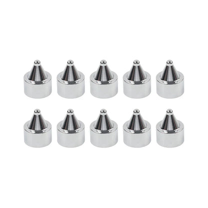 10 x Head Bolt Cover Spike Caps for Harley Road King, Dyna