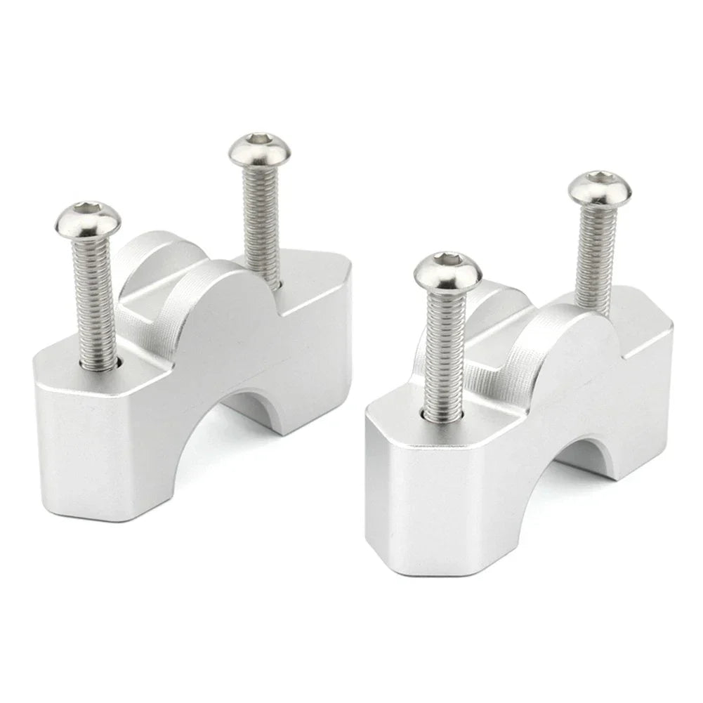 Handlebar Riser Clamp for BMW R 1300 GS (2023-2024) Silver