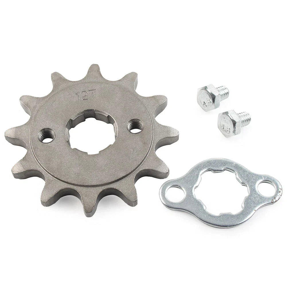 12T Front Sprocket Cog for 125cc-250cc Dirt Pit Bike ATV Go Kart