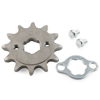 12T Front Sprocket Cog for 125cc-250cc Dirt Pit Bike ATV Go Kart
