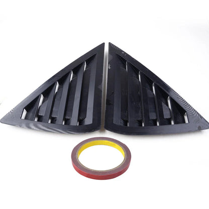 Carbon Fiber Black Window Flap Cover for Nissan Sentra Sedan (2013-2019)