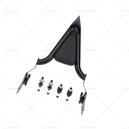 Rear Black Sissy Bar Backrest for Harley Breakout, Fat Boy (2013-2023)