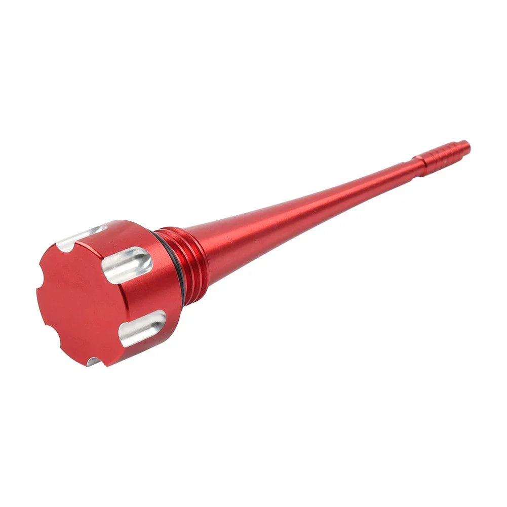 CNC Aluminum Oil Dipstick Red for Lifan YX 125cc 140cc Engine Pit Bike