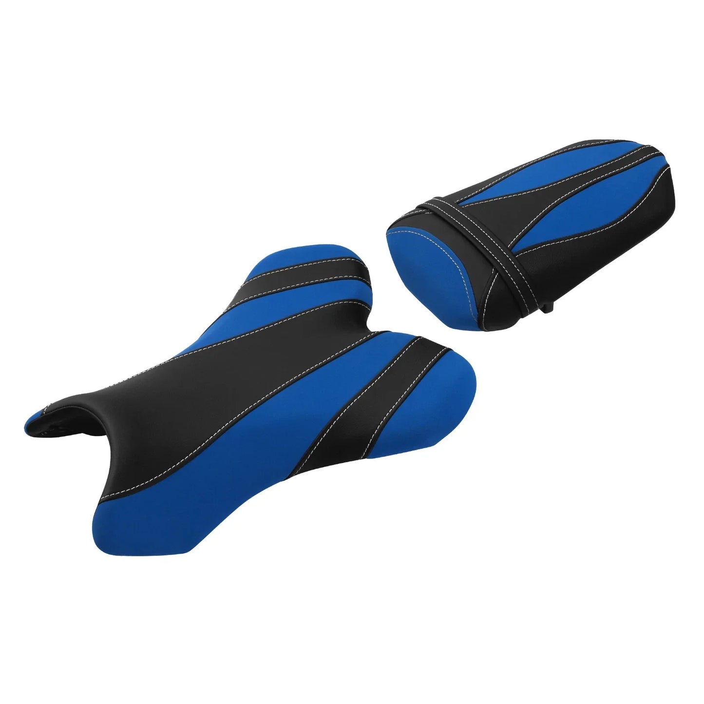 Rider & Passenger Seats for Yamaha YZF R1 (2004-2006) Black Blue