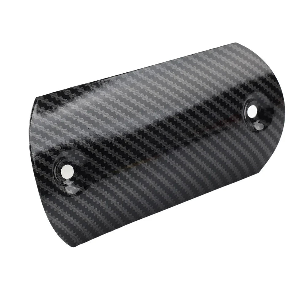 Exhaust Middle Pipe Heat Shield Cover for Motorcycle Muffler Protector Carbon