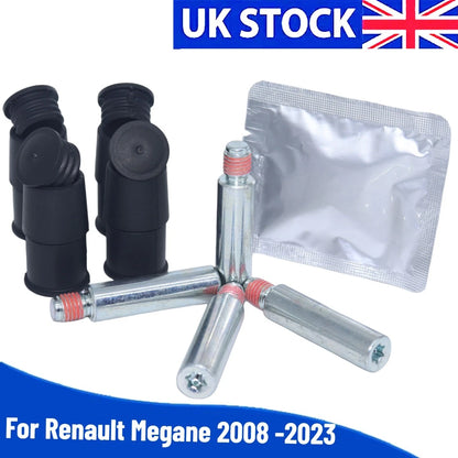 Brake Caliper Slider Pin Guide Kit Front Left Right for Renault Megane (2008–2023)