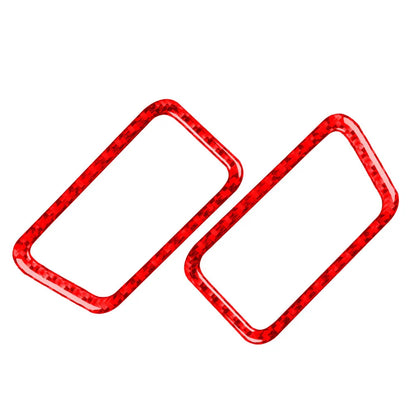 Carbon Red Inner Upper Air Vent Outlet Cover Trim for Subaru WRX STi (14-21)