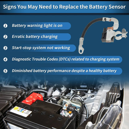 Battery Current Sensor for Hyundai Elantra 1.4L 1.6L 2.0L (2017-2020)