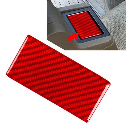 Carbon Fiber Red Rear Storage Box Cover for BMW 3 Series (1994-1996)