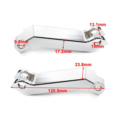 Cut Male Mount Foot Peg Extensions for Harley Sportster, Softail, Road King