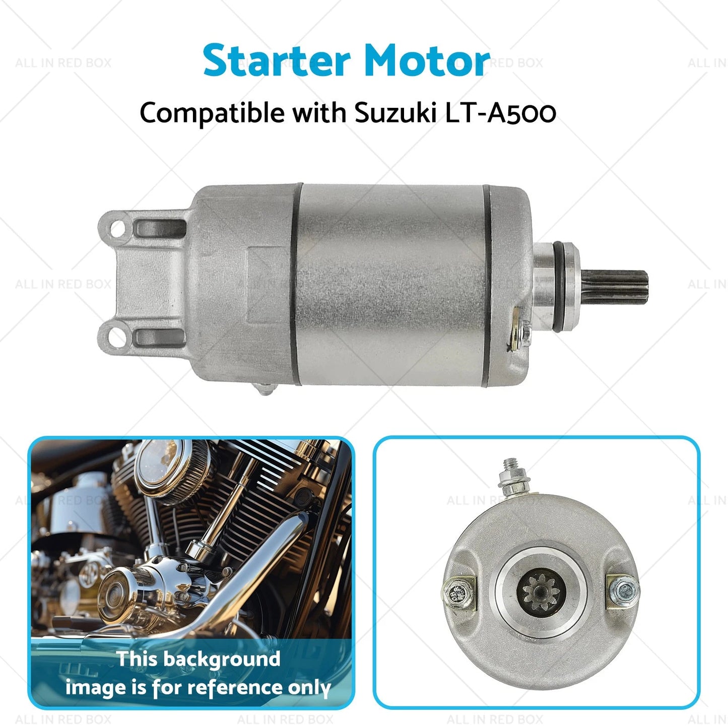 Starter Motor for Suzuki LTA500X LT-A450X KingQuad AXi (2007-2014)